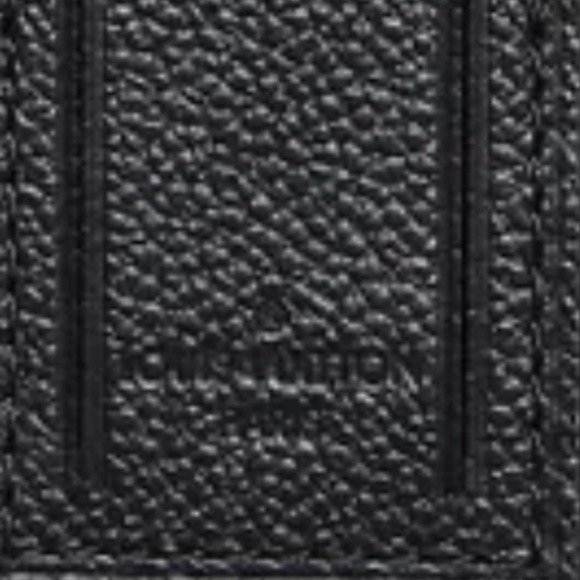 LOUIS VUITTON NEW BLACK EMPREINTE LUGGAGE TAG - Picture 4 of 11